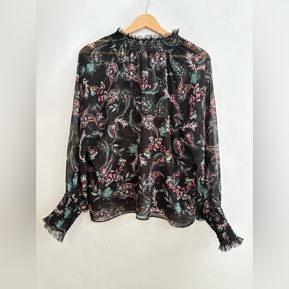 Misa Los Angeles Alexis Top Enchanted Paisley - Picture 4 of 9